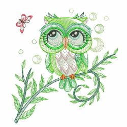 Spring Owls 02(Sm) machine embroidery designs