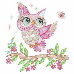 Spring Owls 03(Sm) machine embroidery designs