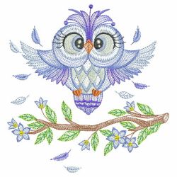Spring Owls 07(Md) machine embroidery designs