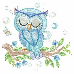 Spring Owls 10(Sm) machine embroidery designs