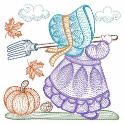 Sunbonnet Sue On The Farm 2(Md) machine embroidery designs