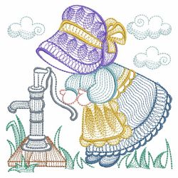 Sunbonnet Sue On The Farm 2 05(Md) machine embroidery designs