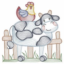 Sunbonnet Sue On The Farm 2 08(Lg) machine embroidery designs