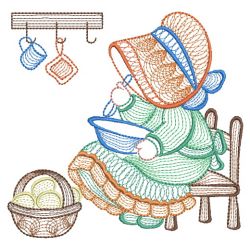 Sunbonnet Sue On The Farm 2 09(Md) machine embroidery designs