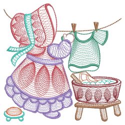 Sunbonnet Sue On The Farm 2 11(Md) machine embroidery designs