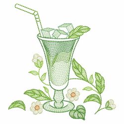 Green Tea 05(Lg) machine embroidery designs