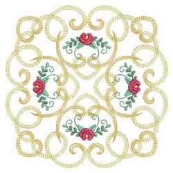 Filigree Roses Quilt 5 06(Sm) machine embroidery designs