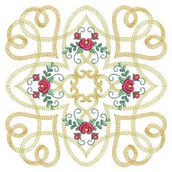 Filigree Roses Quilt 5 11(Lg)