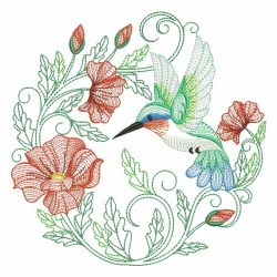 Vintage Hummingbirds 3(Sm) machine embroidery designs