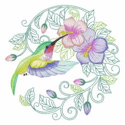 Vintage Hummingbirds 3 02(Lg) machine embroidery designs