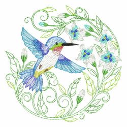 Vintage Hummingbirds 3 06(Sm) machine embroidery designs