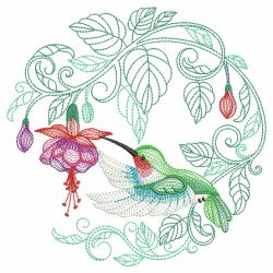 Vintage Hummingbirds 3 08(Lg)