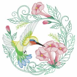 Vintage Hummingbirds 3 09(Sm) machine embroidery designs