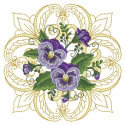 Damask Florals Quilt 02(Lg) machine embroidery designs