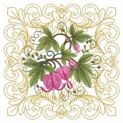 Damask Florals Quilt 10(Md) machine embroidery designs
