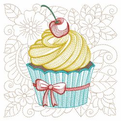 Cupcakes Quilt Square 05(Md) machine embroidery designs