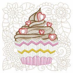 Cupcakes Quilt Square 07(Lg)