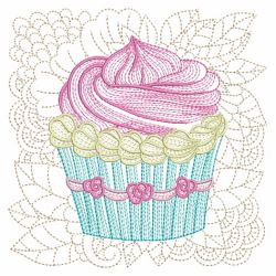 Cupcakes Quilt Square 10(Sm) machine embroidery designs