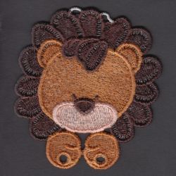 FSL Safari Baby Door Hanger machine embroidery designs