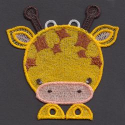 FSL Safari Baby Door Hanger 03 machine embroidery designs