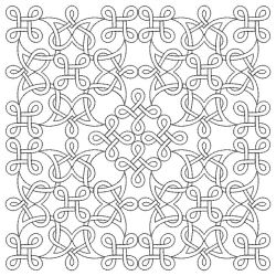 Trapunto Celtic Stipple 3(Sm) machine embroidery designs