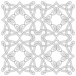 Trapunto Celtic Stipple 3 03(Lg) machine embroidery designs