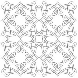 Trapunto Celtic Stipple 3 03(Sm) machine embroidery designs