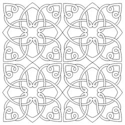 Trapunto Celtic Stipple 3 04(Sm) machine embroidery designs