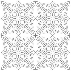 Trapunto Celtic Stipple 3 07(Lg) machine embroidery designs