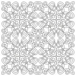 Trapunto Celtic Stipple 3 09(Sm) machine embroidery designs