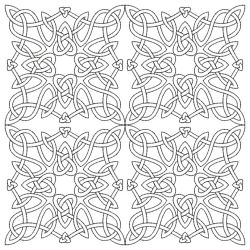 Trapunto Celtic Stipple 3 10(Md) machine embroidery designs