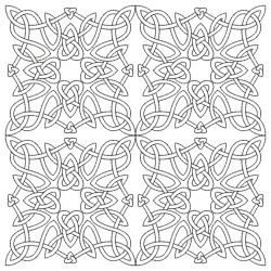 Trapunto Celtic Stipple 3 10(Sm) machine embroidery designs