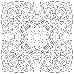 Trapunto Celtic Stipple 3 11(Sm)
