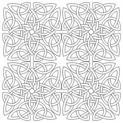 Trapunto Celtic Stipple 3 11(Lg) machine embroidery designs