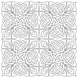 Trapunto Celtic Stipple 3 12(Sm) machine embroidery designs