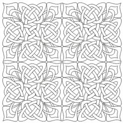 Trapunto Celtic Stipple 3 12(Sm) machine embroidery designs