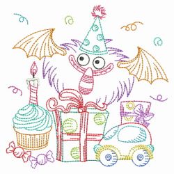 Vintage Little Monsters 09(Md) machine embroidery designs