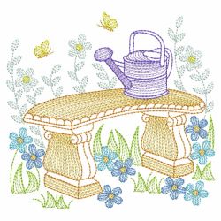 Garden Scene(Md) machine embroidery designs
