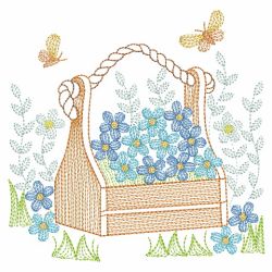 Garden Scene 09(Lg) machine embroidery designs