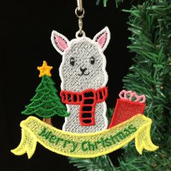 FSL Christmas Llama 06 machine embroidery designs