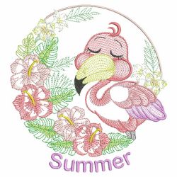 Hello Summer(Lg) machine embroidery designs