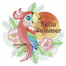 Hello Summer 03(Lg) machine embroidery designs