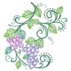 Filigree Fruit 2 04(Md) machine embroidery designs