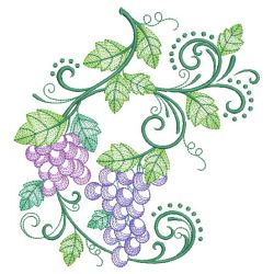 Filigree Fruit 2 04(Sm) machine embroidery designs