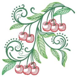 Filigree Fruit 2 07(Md) machine embroidery designs