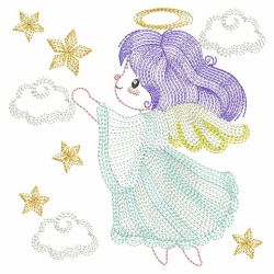Rippled Little Angels 2(Lg) machine embroidery designs
