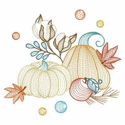 Vintage Happy Fall 2 07(Md) machine embroidery designs