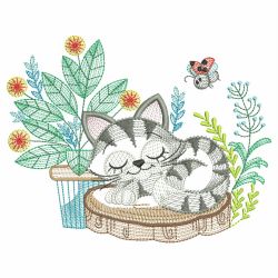 Playful Kittens 3(Md) machine embroidery designs