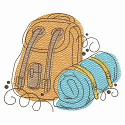 Retro Camping(Md) machine embroidery designs
