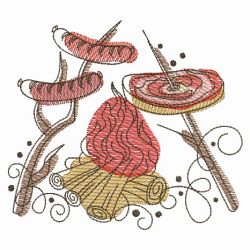 Retro Camping 06(Lg) machine embroidery designs